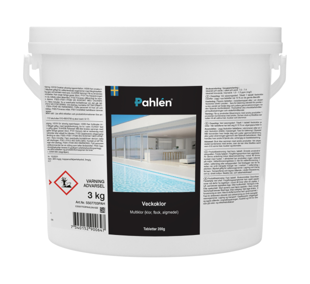 Veckoklor multiklor, tabletter 200 g - 3 kgUN1479