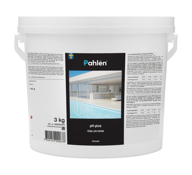 pH-plus, granulat - 3 kg