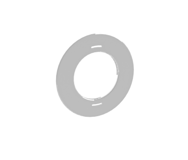 Vision Ultra Flat face plate 170 White