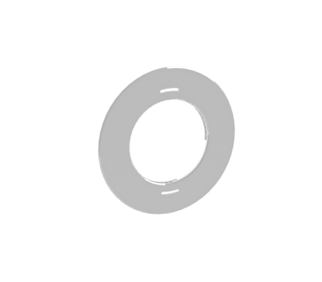 Vision Ultra Flat face plate 50 White