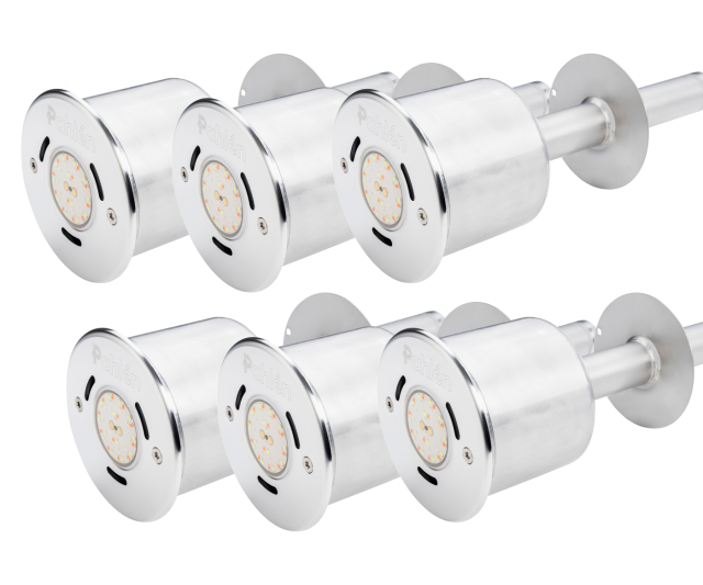 Spotlights Aurex 50DVM-RGB x6
