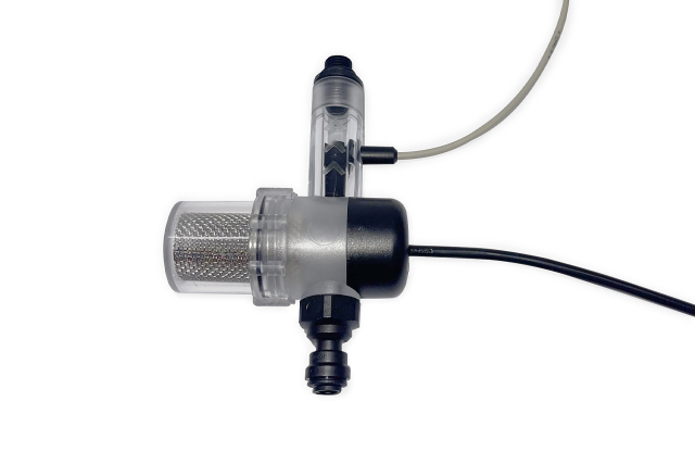 Electr.flow meter - filter/salinity sensor (screw)