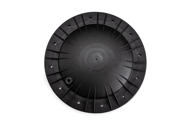 Lock svart 1/4